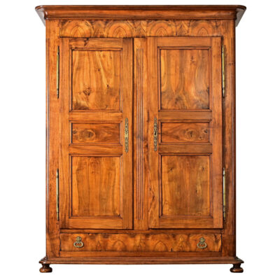 French 19th Century Louis Philippe Walnut Armoire