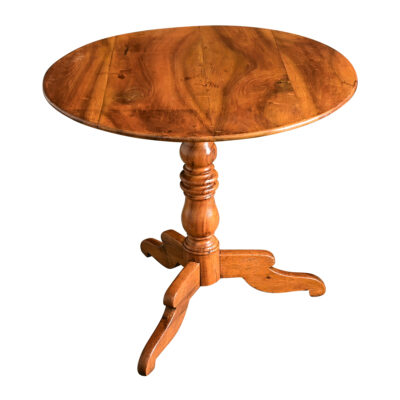 French 19th Century Fruitwood Pedestal Table
