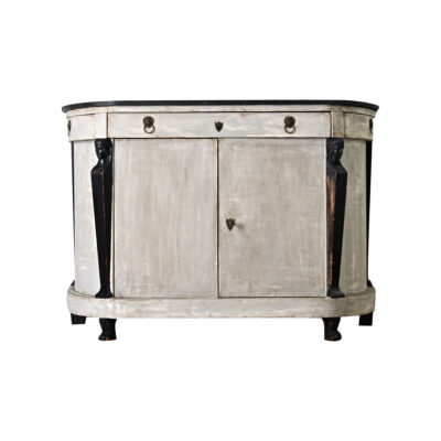 French 19th Century Empire Buffet in Recent Paint