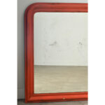 French 19th Century Louis Philippe Painted Bistro Mirror