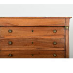 French 19th Century Walnut Empire Commode