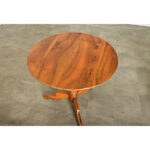 French 19th Century Fruitwood Pedestal Table