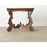 Italian 18th Century Inlay Console Table