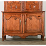 French 18th Century Solid Pine Louis XV Armoire