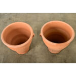 Pair of Greek Reproduction Terracotta Pots