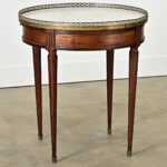 French 19th Century Mahogany Gueridon Bouillotte Table