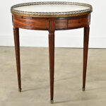 French 19th Century Mahogany Gueridon Bouillotte Table