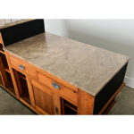 French Midcentury Tiered Bar Counter