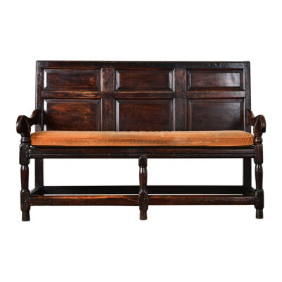English 18th Century Oak Hall Bench