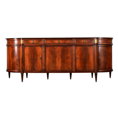French Vintage Louis XVI Style Mahogany Enfilade