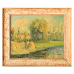 French Early 20th Century Landscape by Descamps