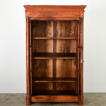 French Early 19th Century Fruitwood Empire Bibliotheque