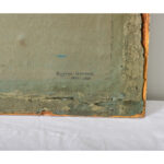 French Framed Drawing of a Knight by Eugene Giraud