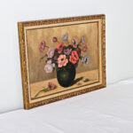 French Vintage Framed Floral Still Life