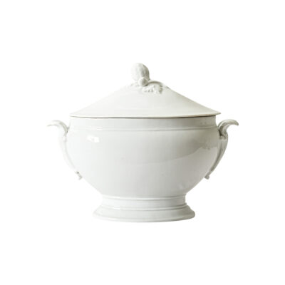 French 19th Century Ironstone Oval Tureen