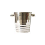 French Silver Plate Art Deco Champagne Cooler