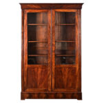 French 19th Century Mahogany Louis Philippe Bibliotheque