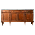 French 19th Century Walnut Louis XVI Style Enfilade 1 French 19th Century Walnut Louis XVI Style Enfilade