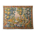 French Vintage Tapestry Reproduction by Robert Four