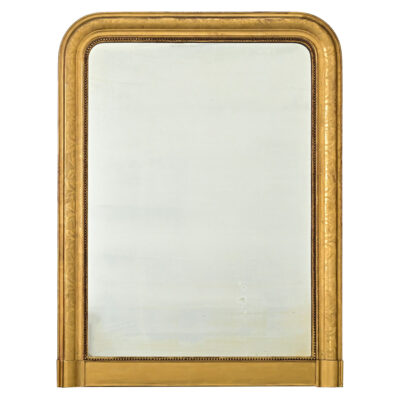 French 19th Century Gold Gilt Louis Philippe Mirror
