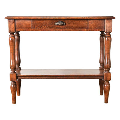 French 19th Century Oak Console Table