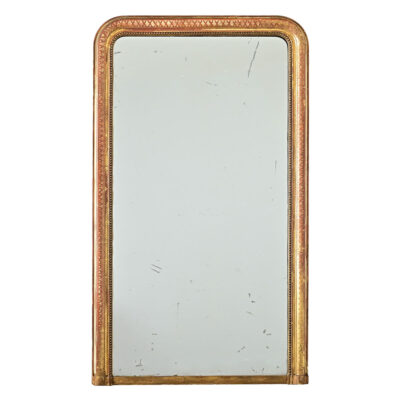 French 19th Century Louis Philippe Gilt Mantel Mirror