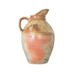 French Vintage Large Stoneware Pitcher