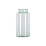 French Vintage Clear Glass Storage Jar 1 French Vintage Clear Glass Storage Jar