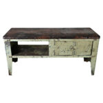 French 20th Century Industrial Work Bench
