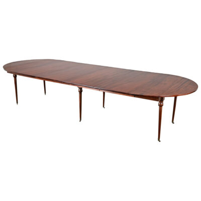 French 19th Century Mahogany Extending Dining Table