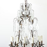 French 19th Century Massive Crystal Chandelier