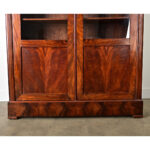 French 19th Century Mahogany Louis Philippe Bibliotheque