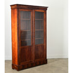 French 19th Century Mahogany Louis Philippe Bibliotheque