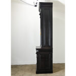 French 19th Century Grand Ebonized Bibliotheque