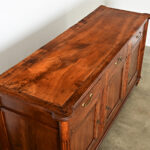 French 19th Century Solid Walnut Enfilade
