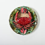 Portuguese Majolica Palissy Ware Crab