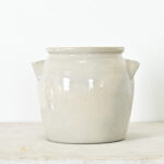 French Vintage Stoneware Confit Crock