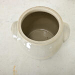 French Vintage Stoneware Confit Crock