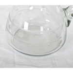 French Vintage Etched Glass Pitcher