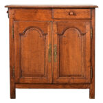 French 19th Century Petite Oak Buffet 1 French 19th Century Petite Oak Buffet