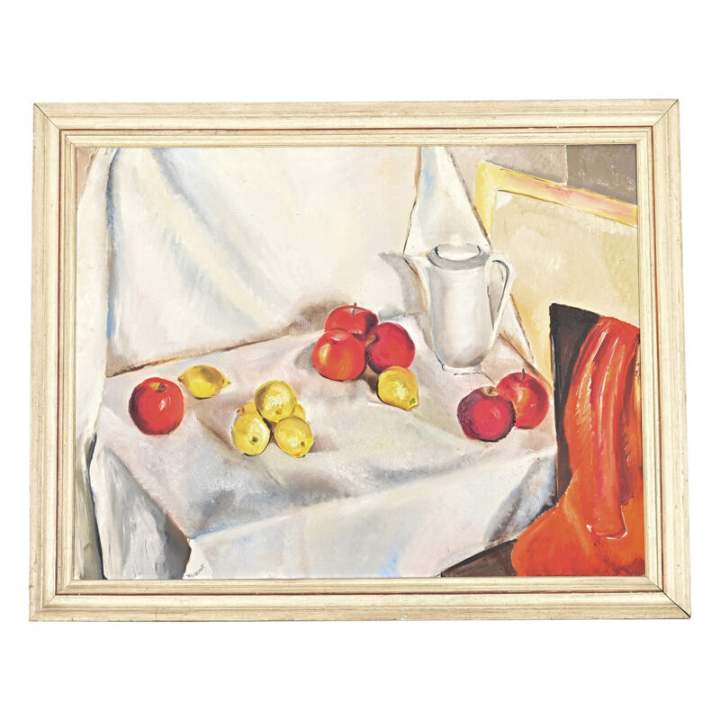 French Vintage Framed Still Life Painting