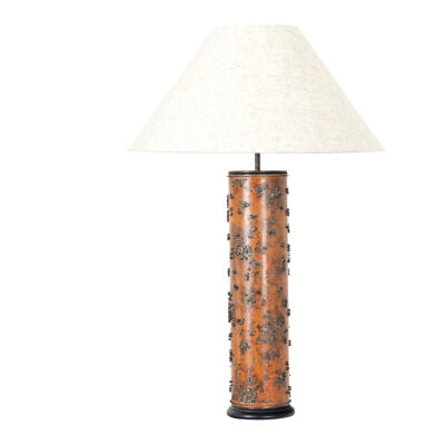 English Vintage Ink Roller Table Lamp