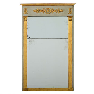 French 19th Century Empire Trumeau Mirror