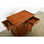 French 19th Century Petite Oak Buffet