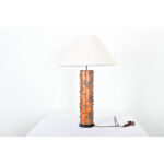 English Vintage Ink Roller Table Lamp