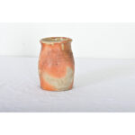 French Vintage Stoneware Glazed Jar with Handle