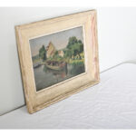 French 19th Century Framed Oil Painting