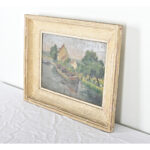 French 19th Century Framed Oil Painting