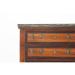 French 19th Century Louis XVI Bedside Chest with Marble Top