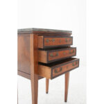 French 19th Century Louis XVI Bedside Chest with Marble Top